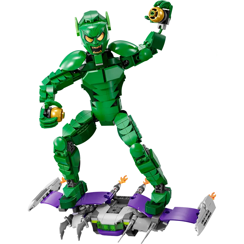 Конструктор LEGO Super Heroes Marvel Фігурка Зеленого гобліна для складання 471 деталь (76284) - фото 2