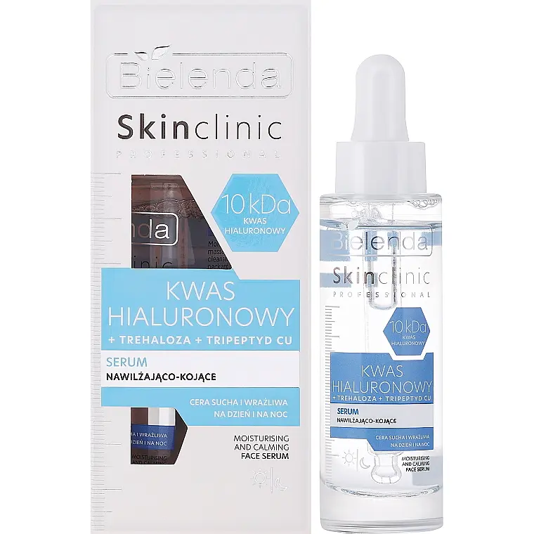 Сыворотка для лица Bielenda Skin Clinic Professional Hyaluronic Acid увлажняющая и успокаивающая 30 мл - фото 2