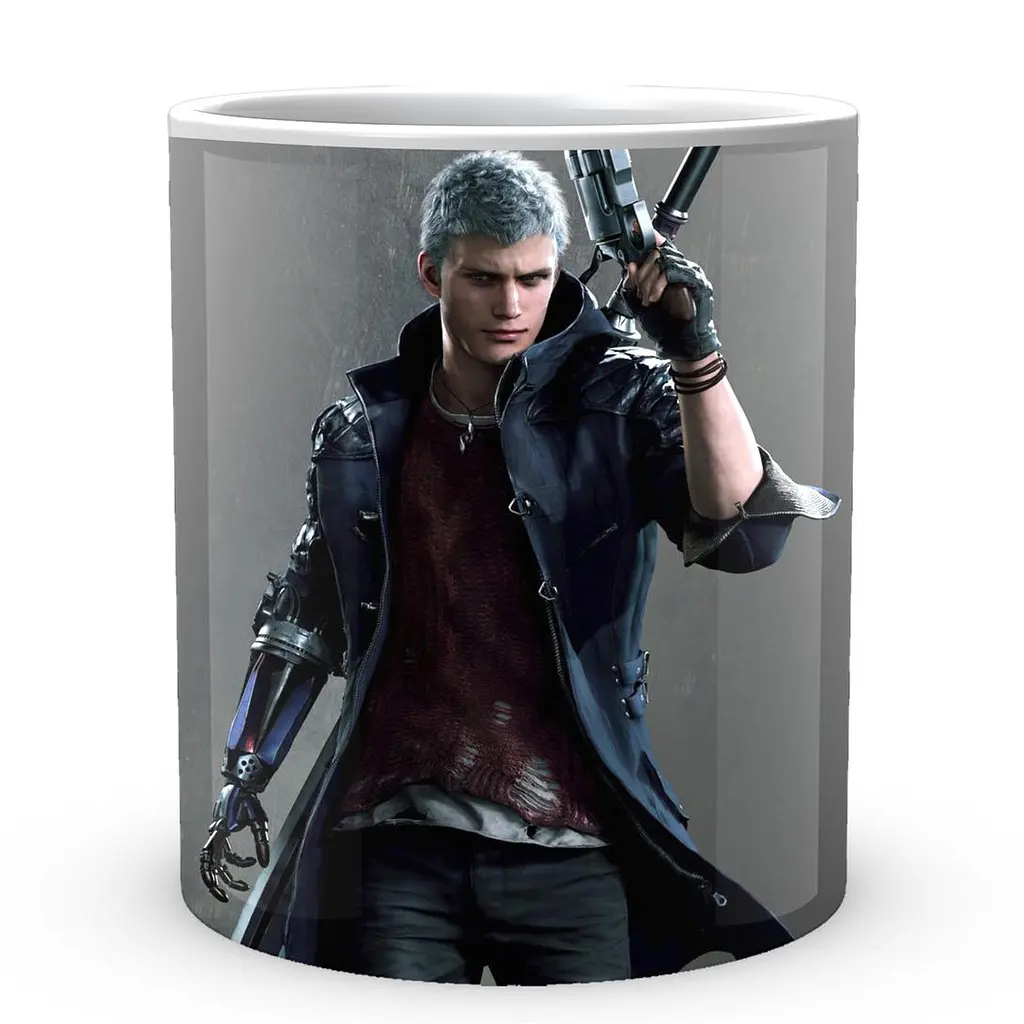 Кружка GeekLand Неро Devil May Cry Nero DMC 02.04 330 мл белая - фото 2