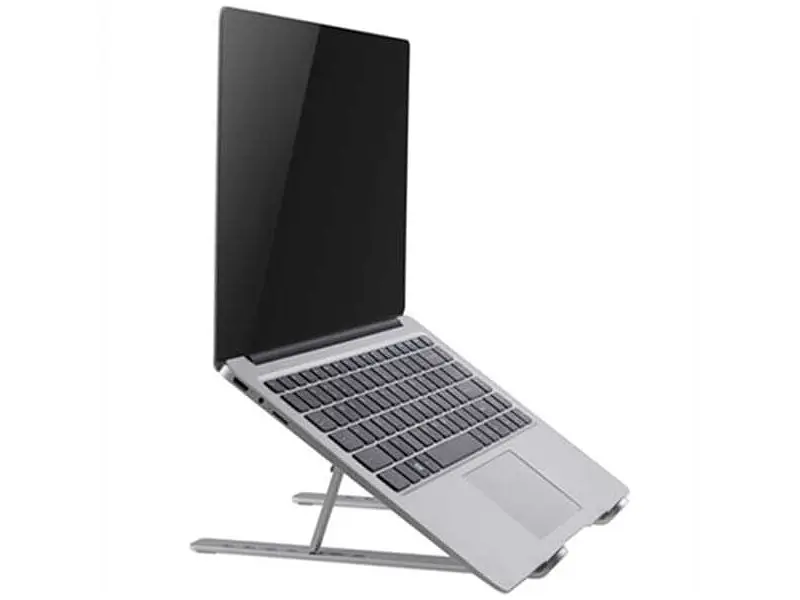 Підставка для ноутбука HiSmart LPS03-3 Aluminum Silver (HS082826) - фото 8