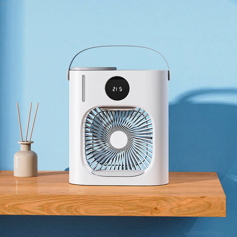Вентилятор зі зволожувачем Xiaomi Xiaoda CL08 Mini Desktop Cooling Fan (XD-ZMLFS01) - фото 2