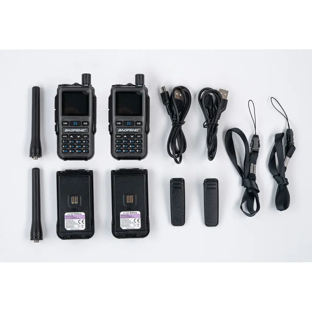 Портативна рація Baofeng UV-5R MINI Grey (UV-5R_MINI_Grey) - фото 7