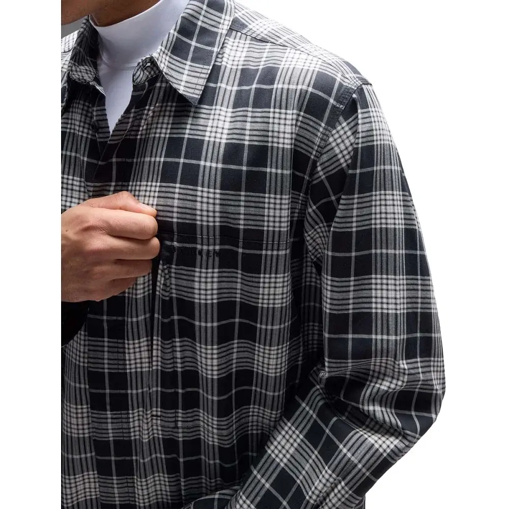 Сорочка Oakley Oak Light Plaid Shirt S Black Check - фото 2