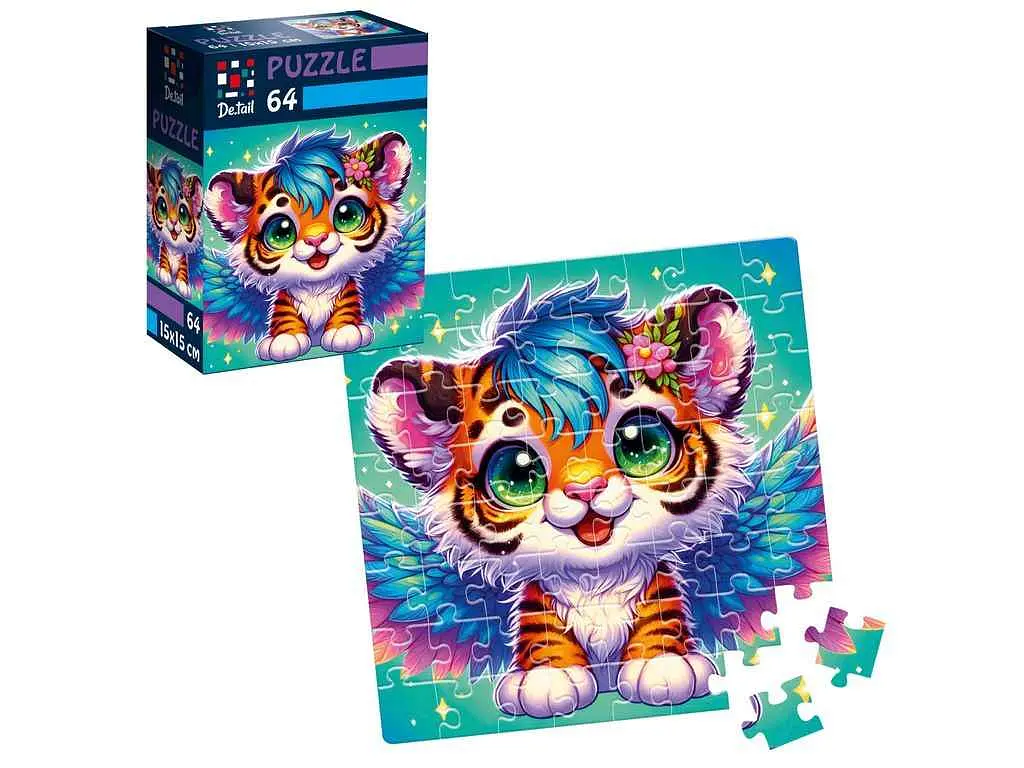Пазли VLADI TOYS Крилате тигреня DT1234-02 - фото 2