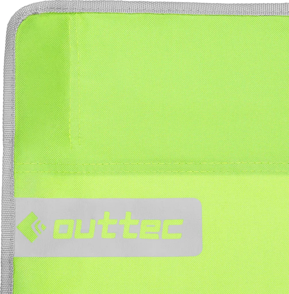 Пляжне крісло шезлонг Outtec Easy Go складане салатовий