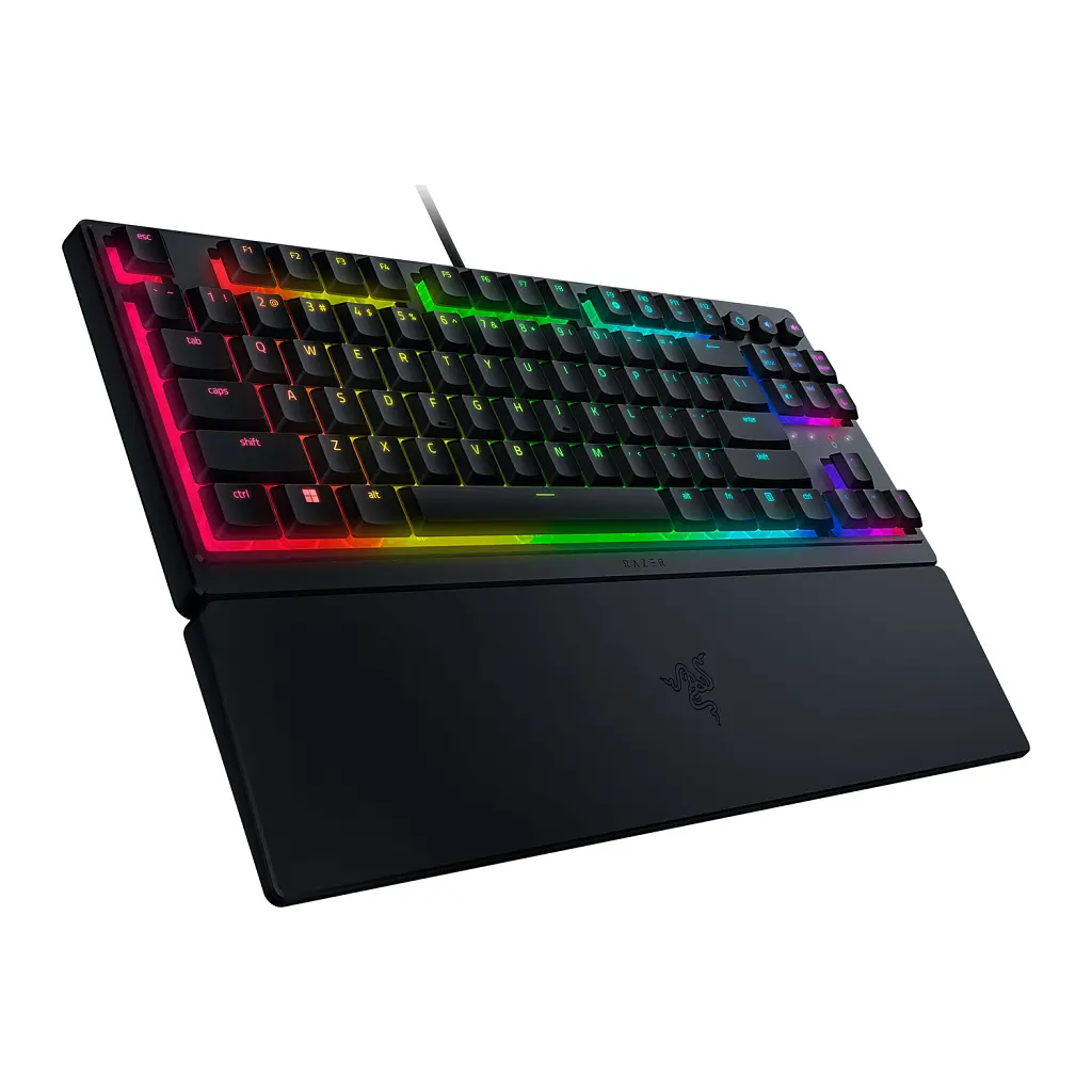 Клавиатура Razer Ornata V3 TKL RGB 84key Mecha-Membrane Switch USB UA Black (RZ03-04881800-R371) - фото 3