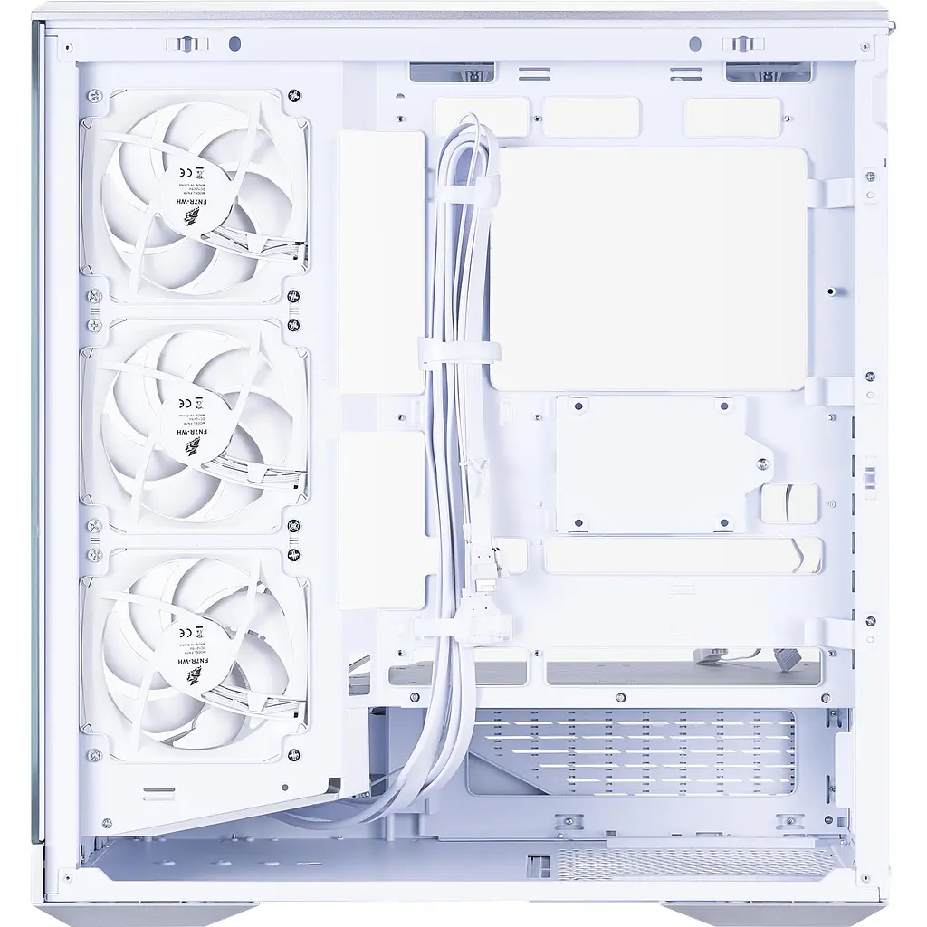 Корпус 1stPlayer GM7-SV-3FN7R-W-1FN7-W Silver - фото 5