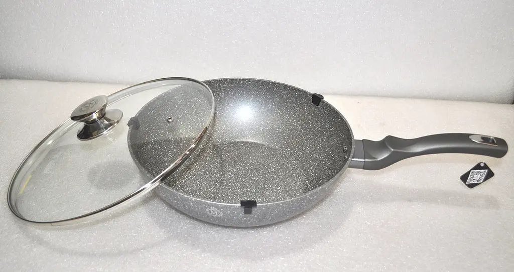 Сковорода Meisterklasse MK-1022-30 Вок grey marble 30см - фото 9
