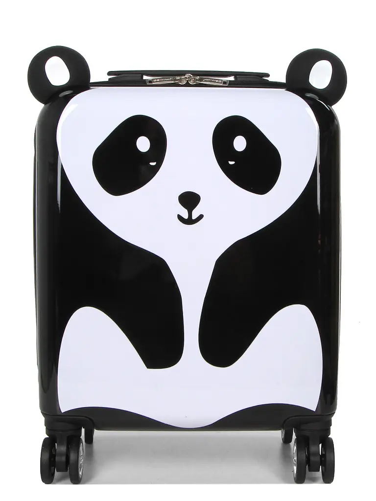 Валіза маленька дитяча Madisson Snowball 32018P Panda Чорно-білий - фото 4