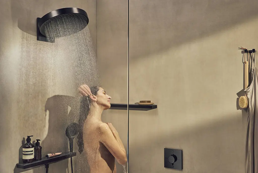 Термостат для душу Hansgrohe ShowerSelect Comfort E matt black 15572670 - фото 4
