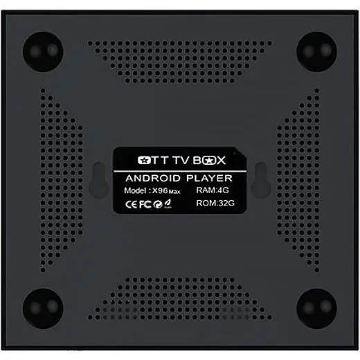 Стаціонарний медіаплеєр Vontar X96 Max Plus (смарт ТВ приставка) 4GB/32GB чорний (X96 Max Plus (4/32)_1799) - фото 5