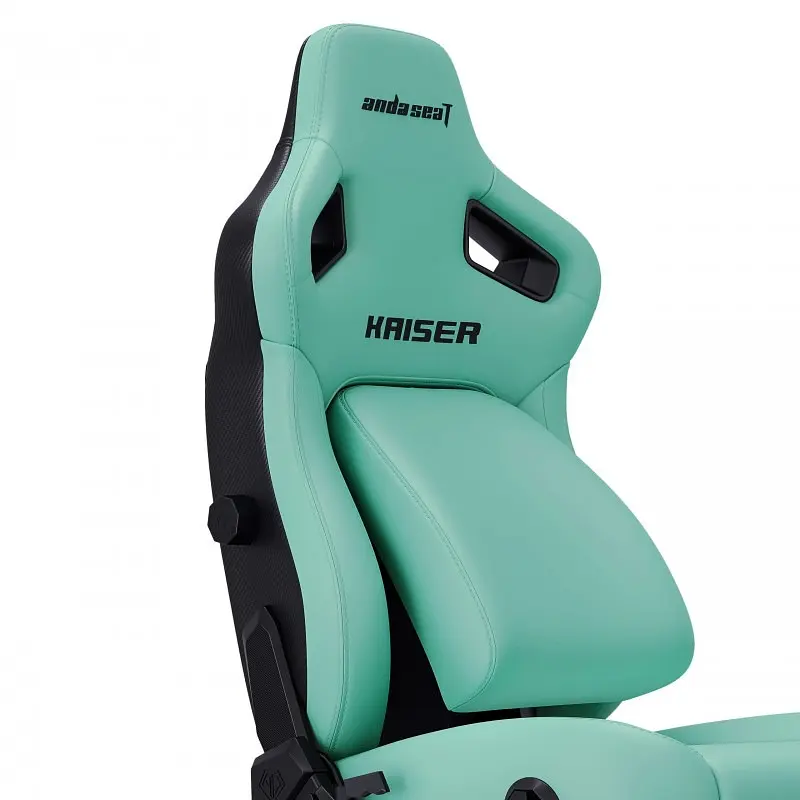 Кресло игровое Anda Seat Kaiser 4 Size XL Cyber ​​green PVC (AD12YDDC-XLL-20-C-PV/C-01) - фото 8