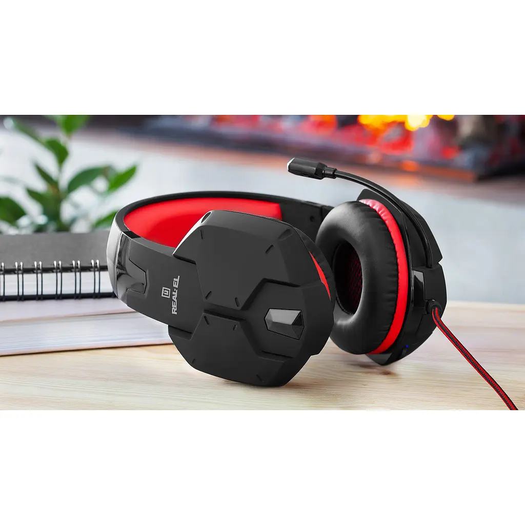 Ігрові навушники REAL-EL GDX-7790 Black (EL124100054) [112566] - фото 15