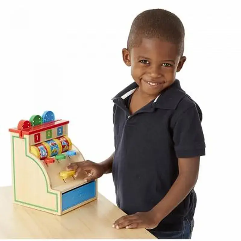 Розвиваюча іграшка Melissa&Doug Перший дерев'яний касовий аппарат (MD3378) - фото 6
