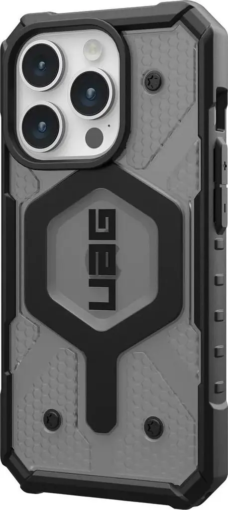 Оригінальний протиударний чохол UAG Pathfinder MagSafe для iPhone 15 Pro Ash (114281113131) - фото 7