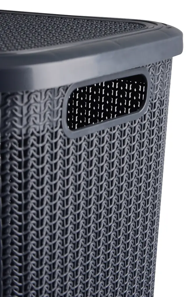Корзина для белья Violet House 1007 Виолетта ANTRASIT 45 л (6900275) - фото 2