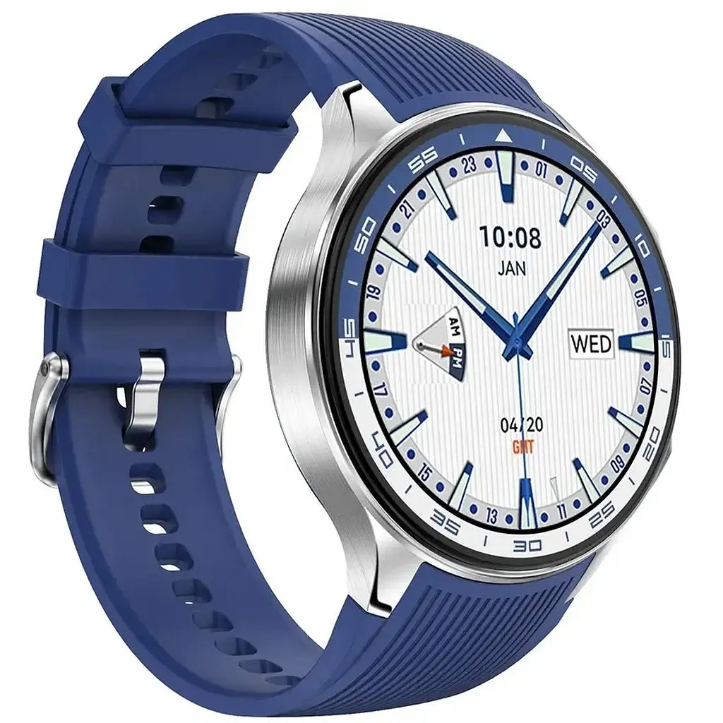 Умные часы NO.1 DT WATCH X с возможностью подключить наушники Серебристый - фото 3
