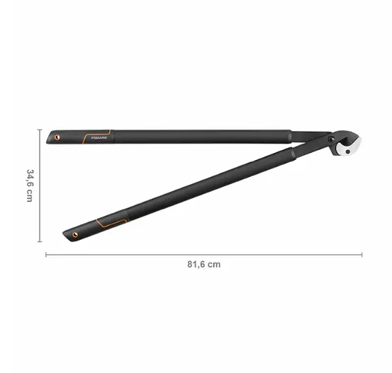 Великий контактний сучкоріз Fiskars з загнутими лезами SingleStep (L) L39 112450 (1001430) - фото 2