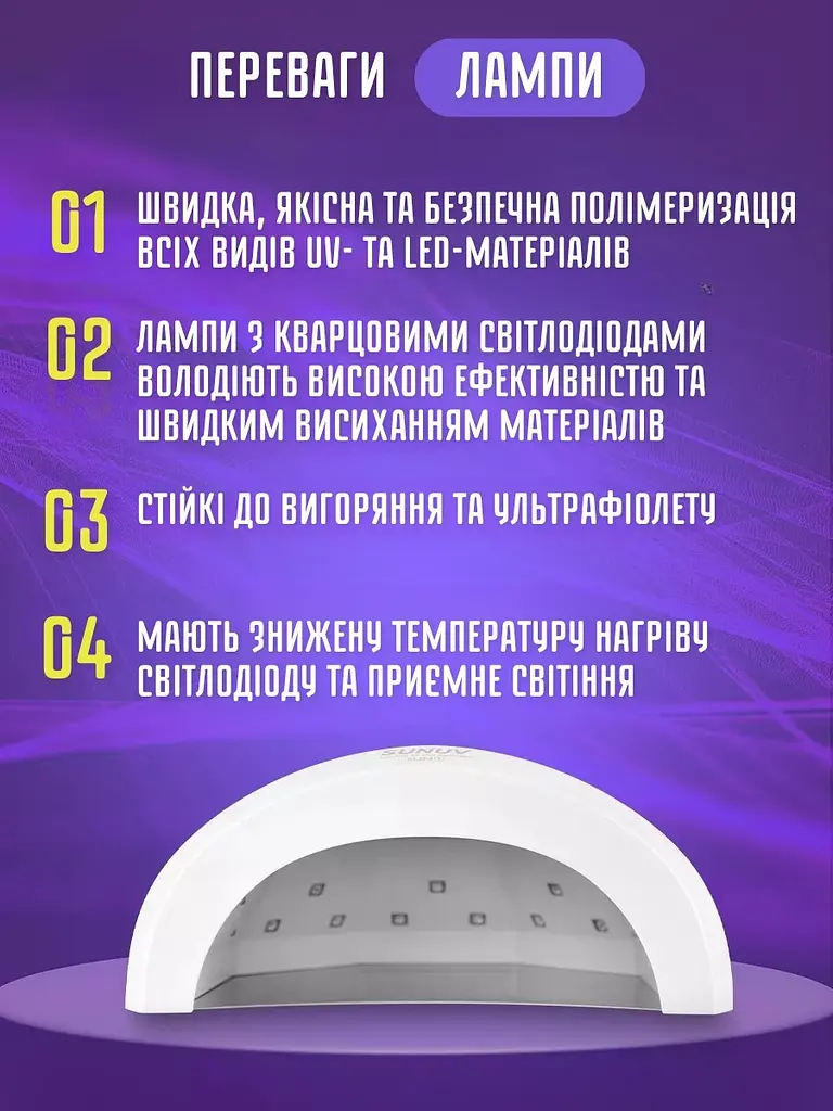 Лампа для манікюру Sun One 48W + Фрезер-ручка Variable Speed - фото 2
