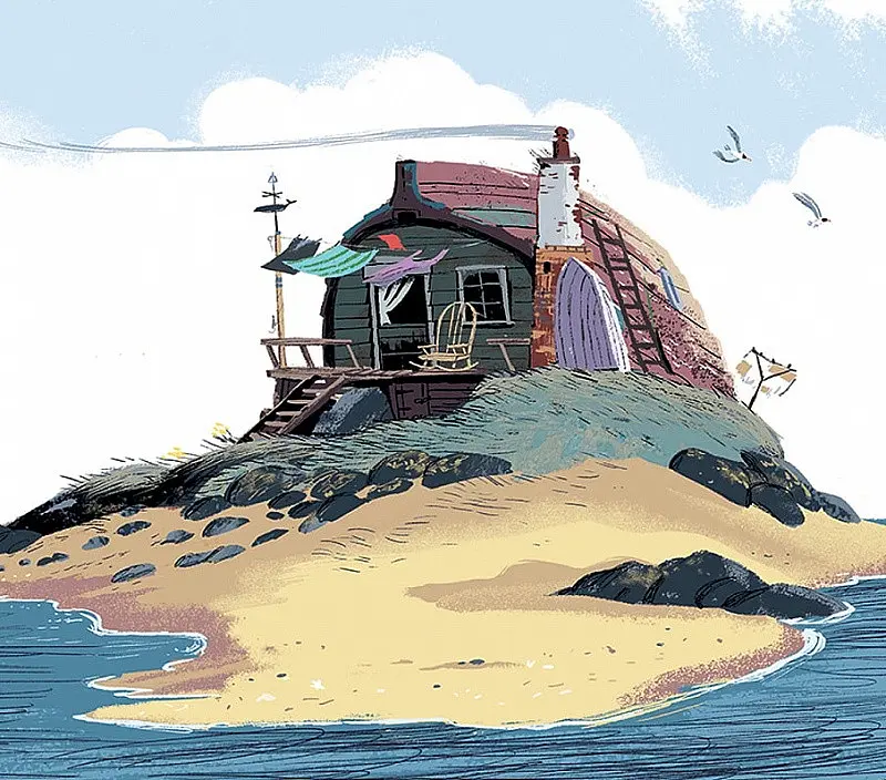 Книга Бабушкина птичка. Автор - Бенджи Дэвис (Nebo) - фото 8