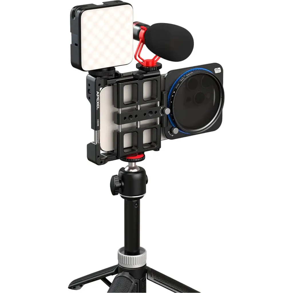Ріг (клітка) для смартфона Apexel VideoRig 2 Pro APL-VG05CH [134380] - фото 5