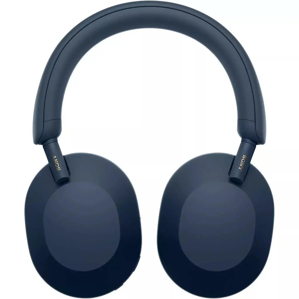 Наушники Over-ear WH-1000XM5 BT 5.2, ANC, Hi-Res, AAC, LDAC, Wireless, Mic, Синий Sony teh0013177 - фото 3