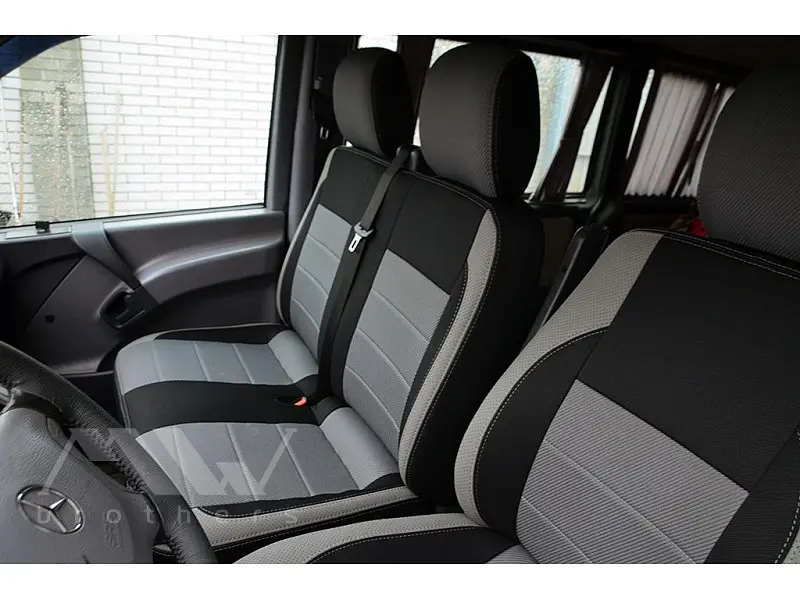 Авточохли модельні MW Brothers для Mercedes Vito (W638) ( 1+2 ) c 1996 - фото 3