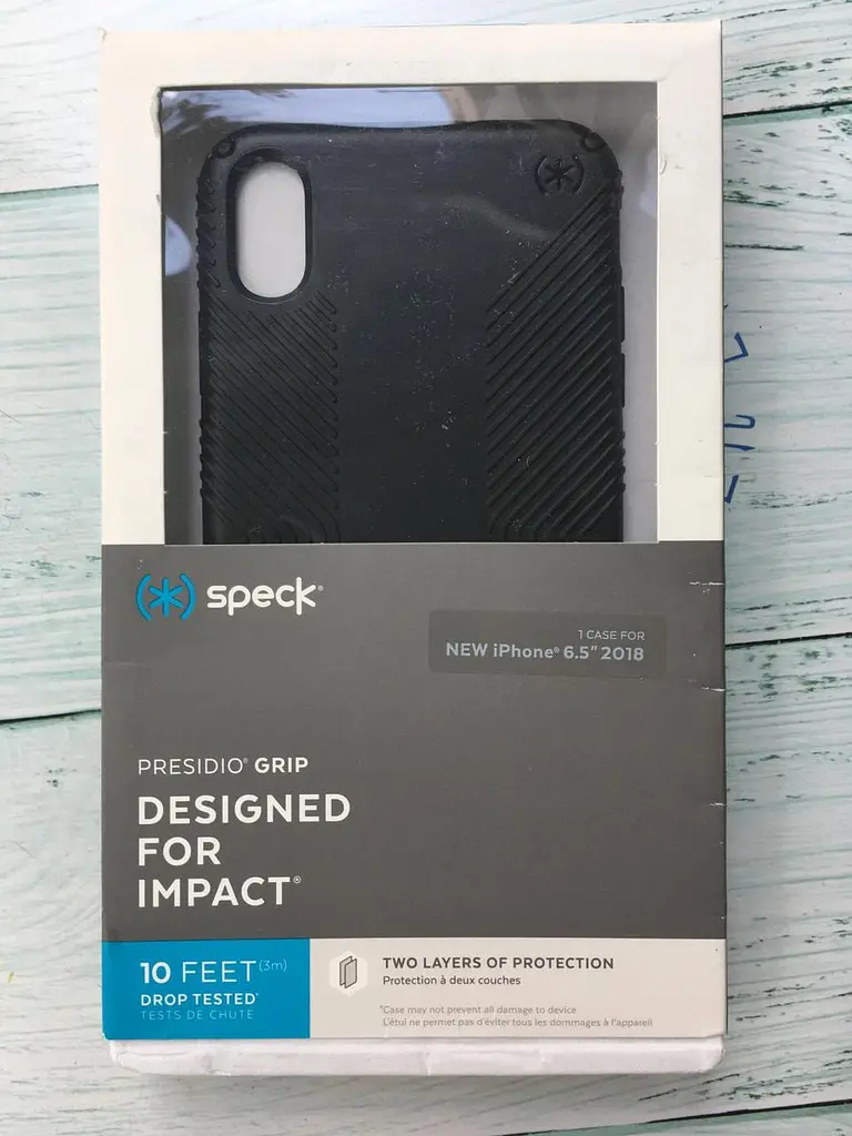 Чохол протиударний Speck Presidio Grip 117106-1050 для iPhone XS Max (6.5") Black - фото 9