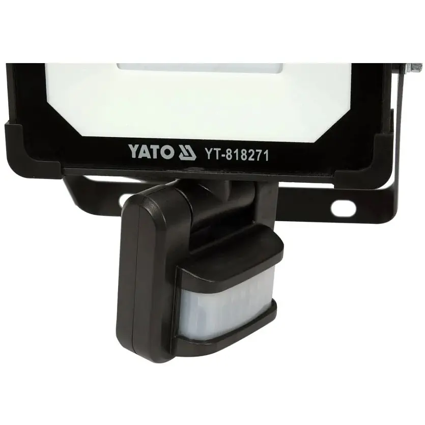 Прожектор Yato SMD LED датчик движения 20 Вт 230 В 1900 лм 30 диодов черный (YT-818271) - фото 5