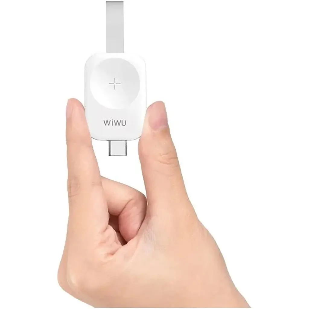 Бездротовий зарядний пристрій Wiwu M16 Pro для Apple Watch White [104012] - фото 3
