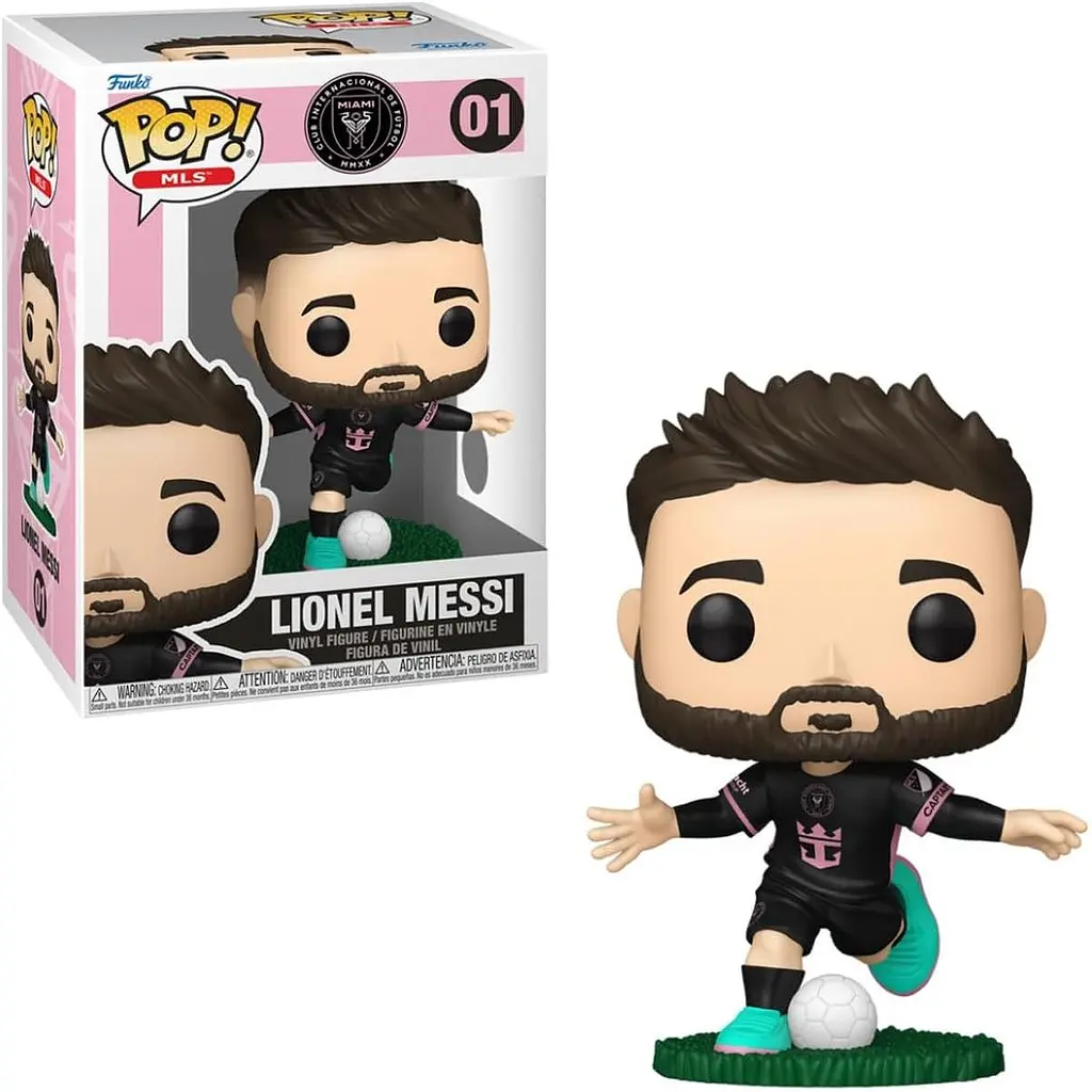 Фігурка Funko Pop! Football: Інтер Майамі - Ліонель Мессі (виїзна форма) 9.9см (88617) [171958] - фото 2