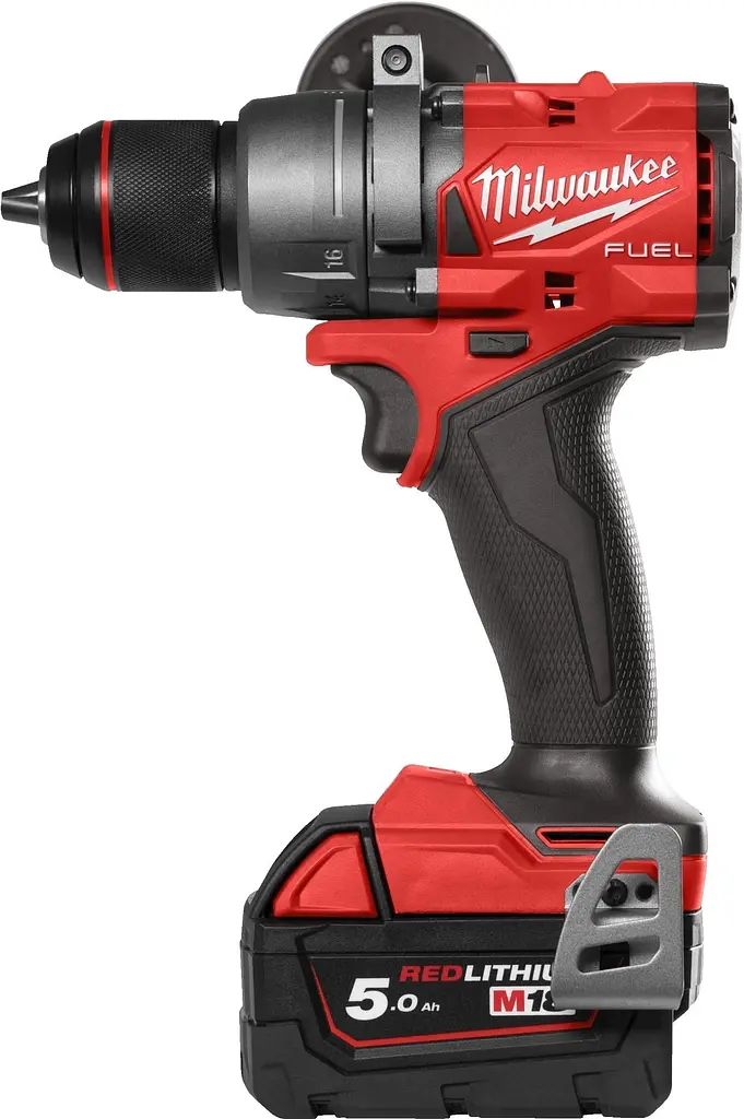 Milwaukee Набір із двох акумуляторних інструментів Milwaukee M18 M18FPP2A3-502X шурупокрут-дриль M18 FPD3-0X винтоверт ударний M18 FID3-0X акб М18 1х5А·рік ЗП M12-18FC TURBO кейс - фото 2