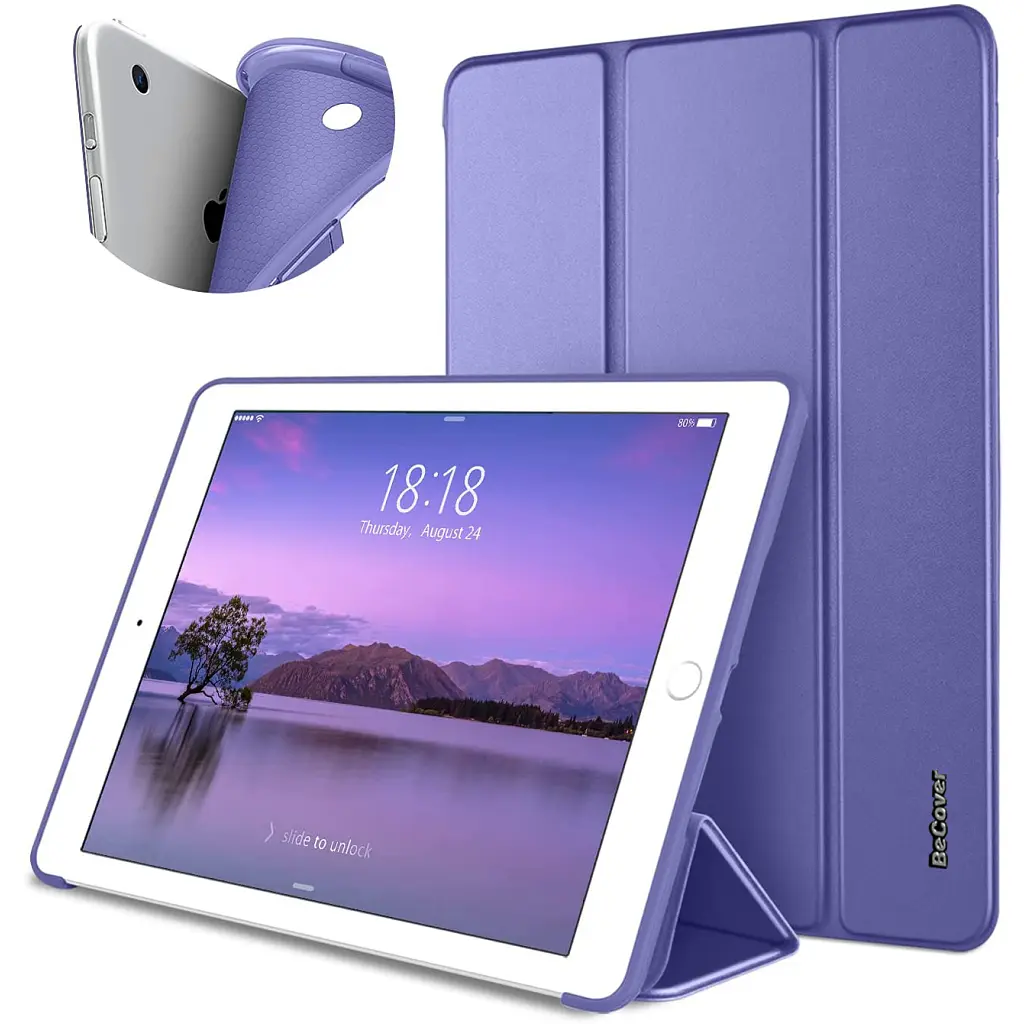 Чохол до планшета BeCover Tri Fold Soft TPU Silicone Apple iPad 10.2 2019/2020/2021 Purple (708517) - фото 3
