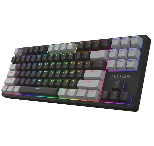 Клавиатура игровая механическая Hator HTK520BBG Rockfall 2 Mecha Signature Edition - фото 4