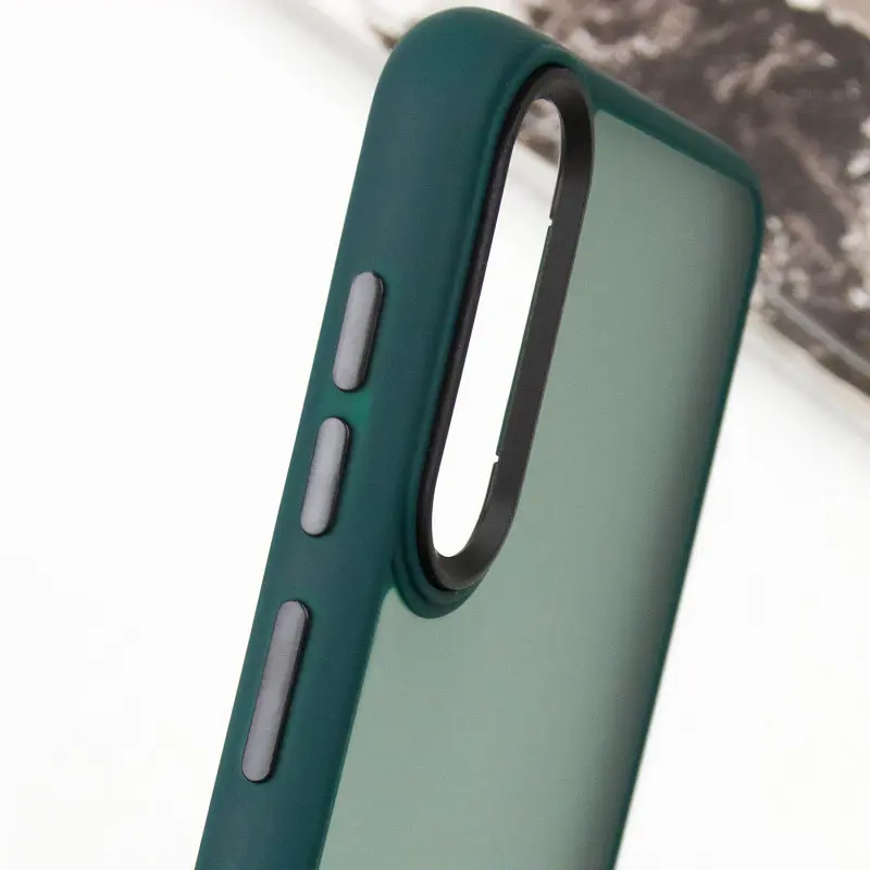 Чохол TPU+PC Lyon Frosted для Samsung Galaxy A50 (A505F) / A50s / A30s Green - фото 4
