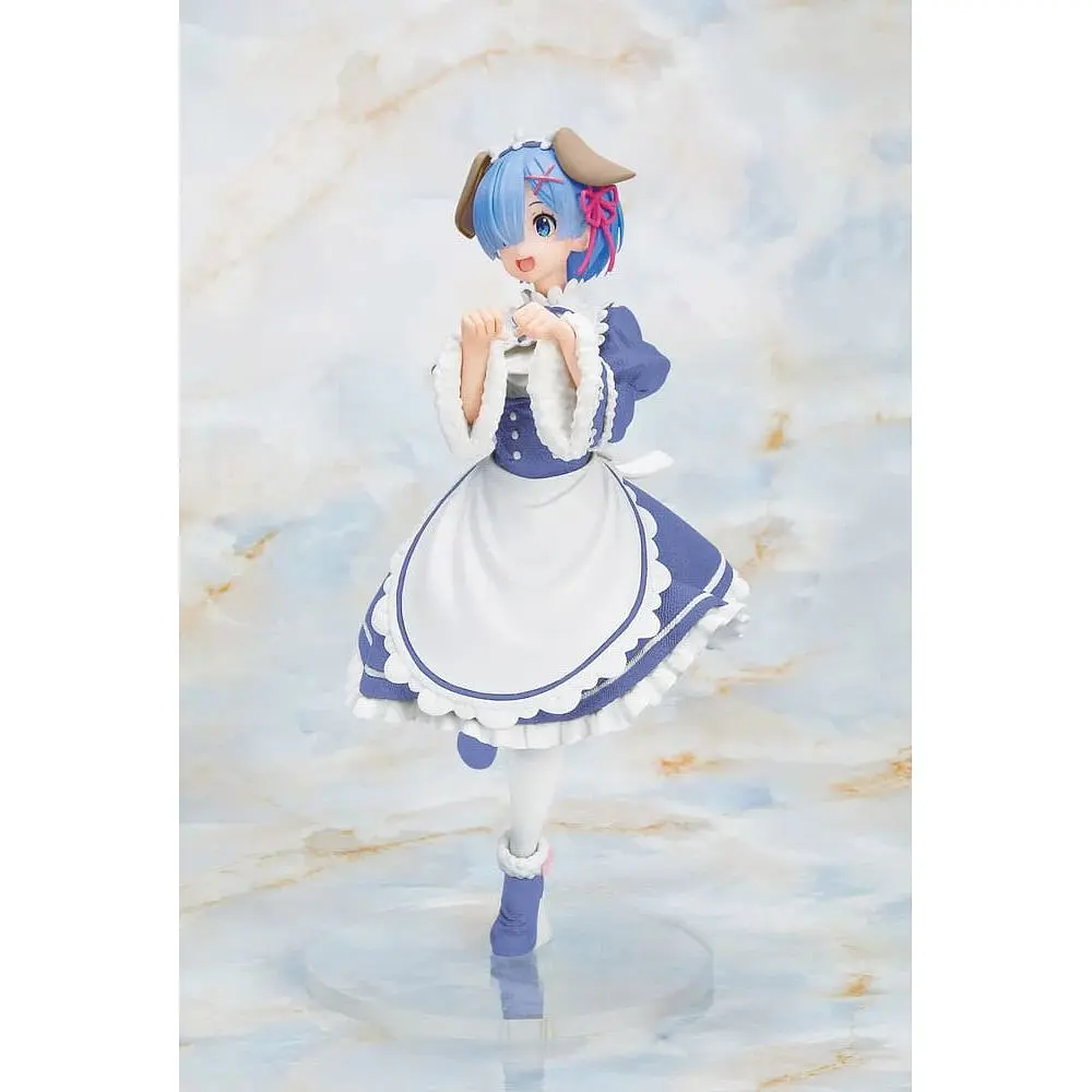 Фигурка Taito Жизнь с нуля Рэм Re:Zero Rem Memory Snow Dog ver. Renewal 20 см T RZ R MSDR 20 - фото 3