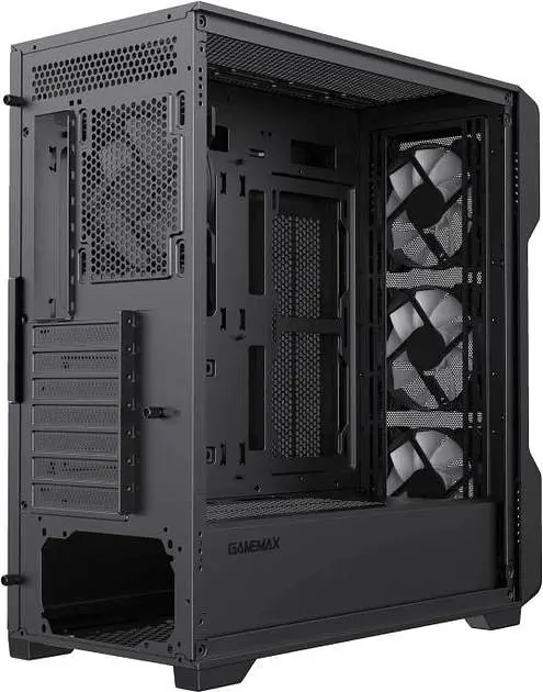 Корпус GameMax Siege BK (Siege BK) без блока питания - фото 4