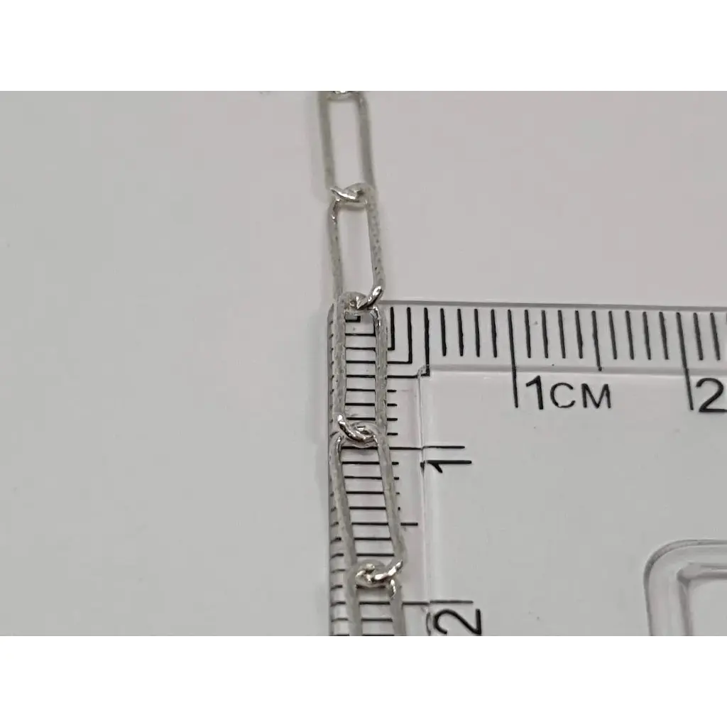 Срібний ланцюжок Аметист Якірне 2202107 80 - фото 3