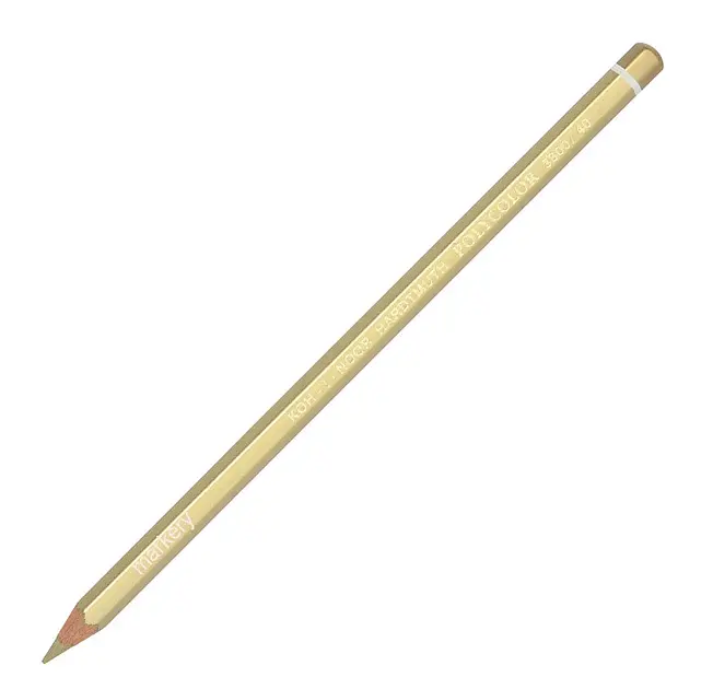 Олівець кольоровий Koh-i-noor Polycolor художній standard gold/золотий стандартний 3800/40 - фото 2