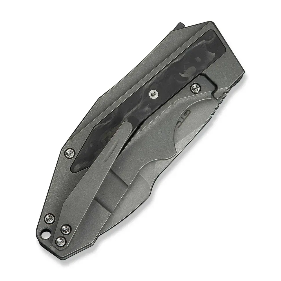 Ніж Weknife Coral, Stonewash, титан/Carbon Fiber (WE24044-2) - фото 5