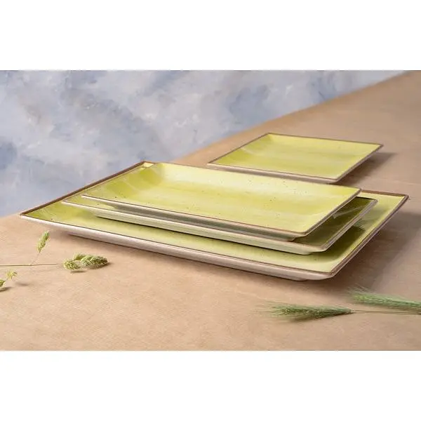 Тарелка обеденная Ipec Terra, 25x15 см (30905417) - фото 2