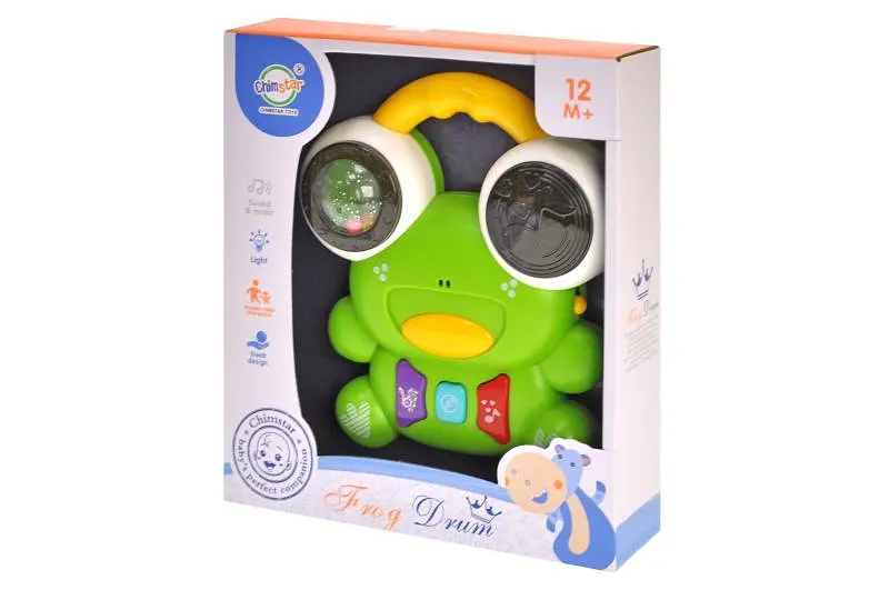Іграшка музична 503-11 "Жаба" у коробці р.16,3x4,5x18,5 см YG Toys