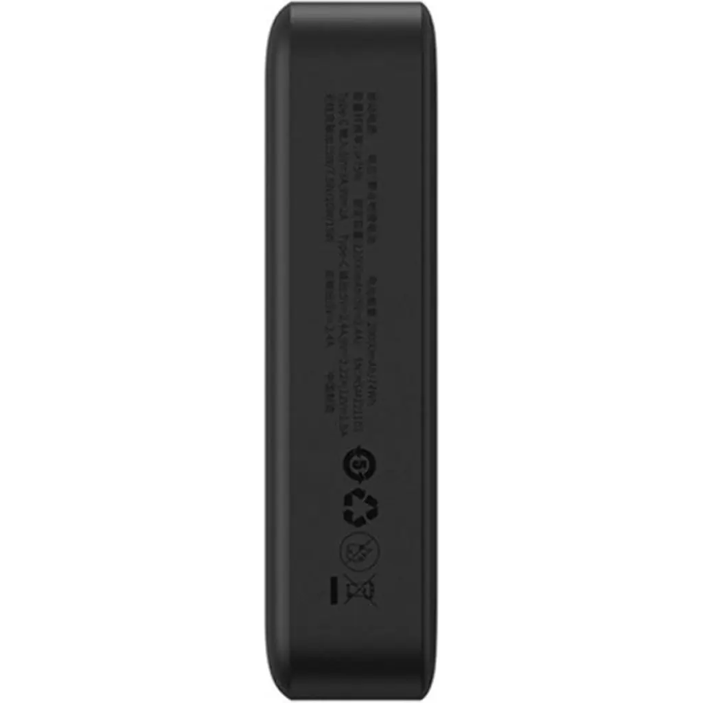 Внешний аккумулятор Baseus Magnetic Mini 20W 20000 mAh Black (PPCX150001) [113277] - фото 5