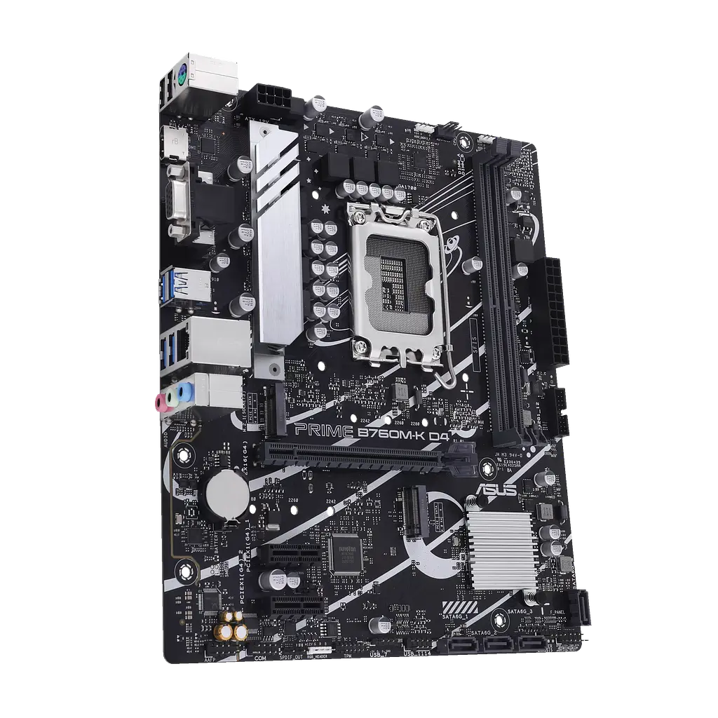 Материнська плата Asus B760M-K Prime D4 LGA 1700 (PRIME B760M-K D4) - фото 2