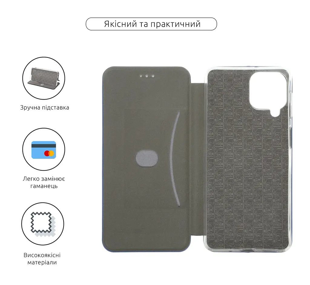Чохол-книжка ArmorStandart G-Case для Samsung A13 4G Blue - фото 3