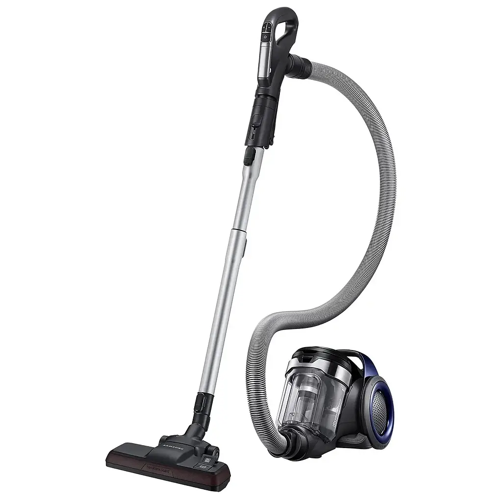 Пилосос Samsung VC05K71F0HB/UK Blue/Black 550 W без мішка Cyclone Force with Anti-tangle Turbine керування на ручці міні-турбощітка щітка 2в1 - фото 6