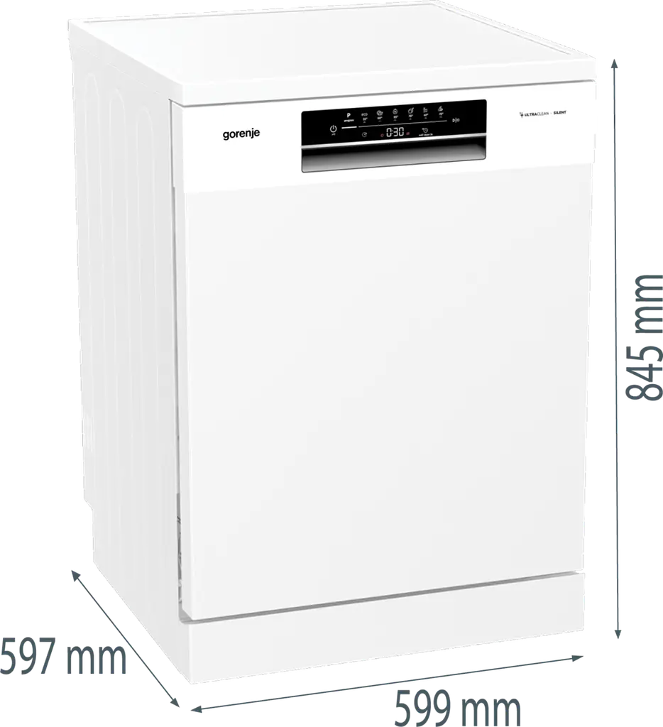 Посудомоечная машина Gorenje GS643E90W (7082437) - фото 5