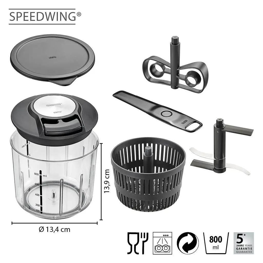 Подрібнювач універсальний SPEEDWING 13600 - фото 3