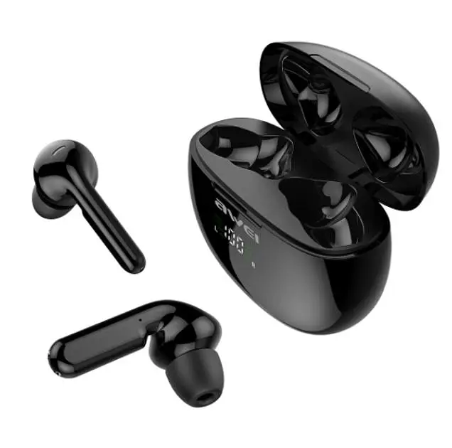 Навушники Bluetooth Awei T15P TWS IPX5 | BT5.1, 45/390mAh, 7Hours | black - фото 4