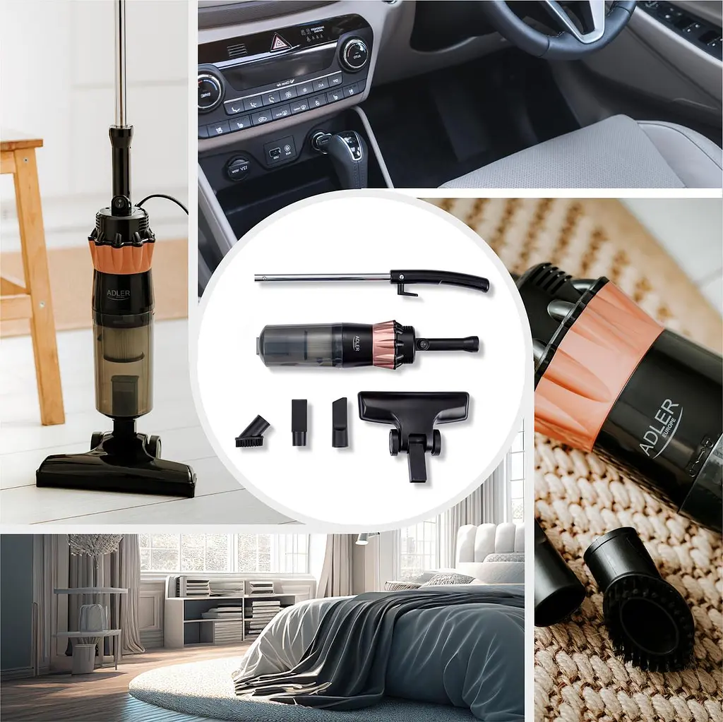 Пылесос 2в1 ручной, напольный Adler AD 7049 800 Вт - фото 9